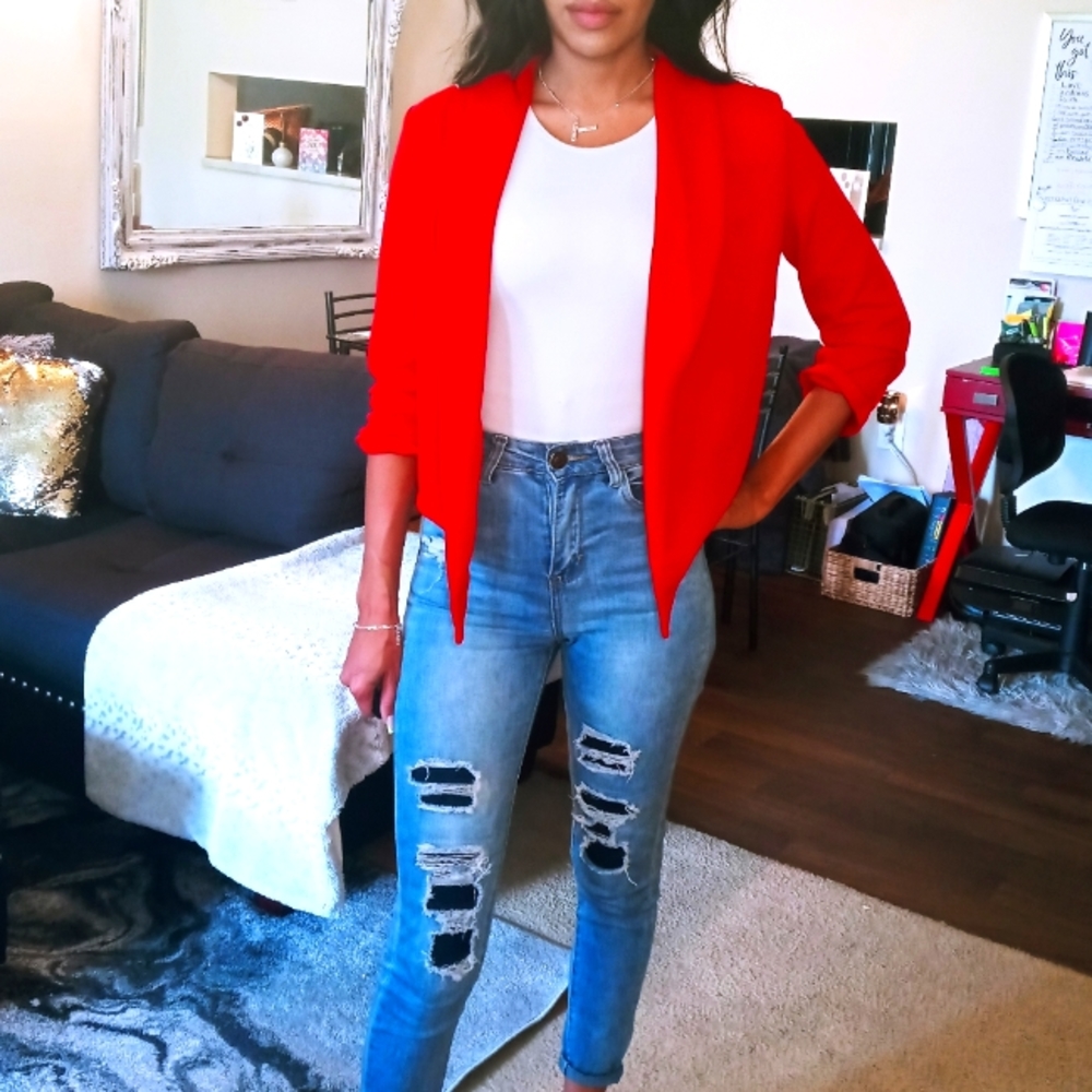 Red Blazer